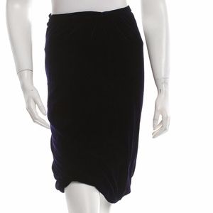 MISSONI Pencil Skirt 100% authentic Dark purple XS